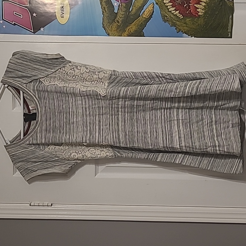 Grey Tshirt Dress From Xhilaration